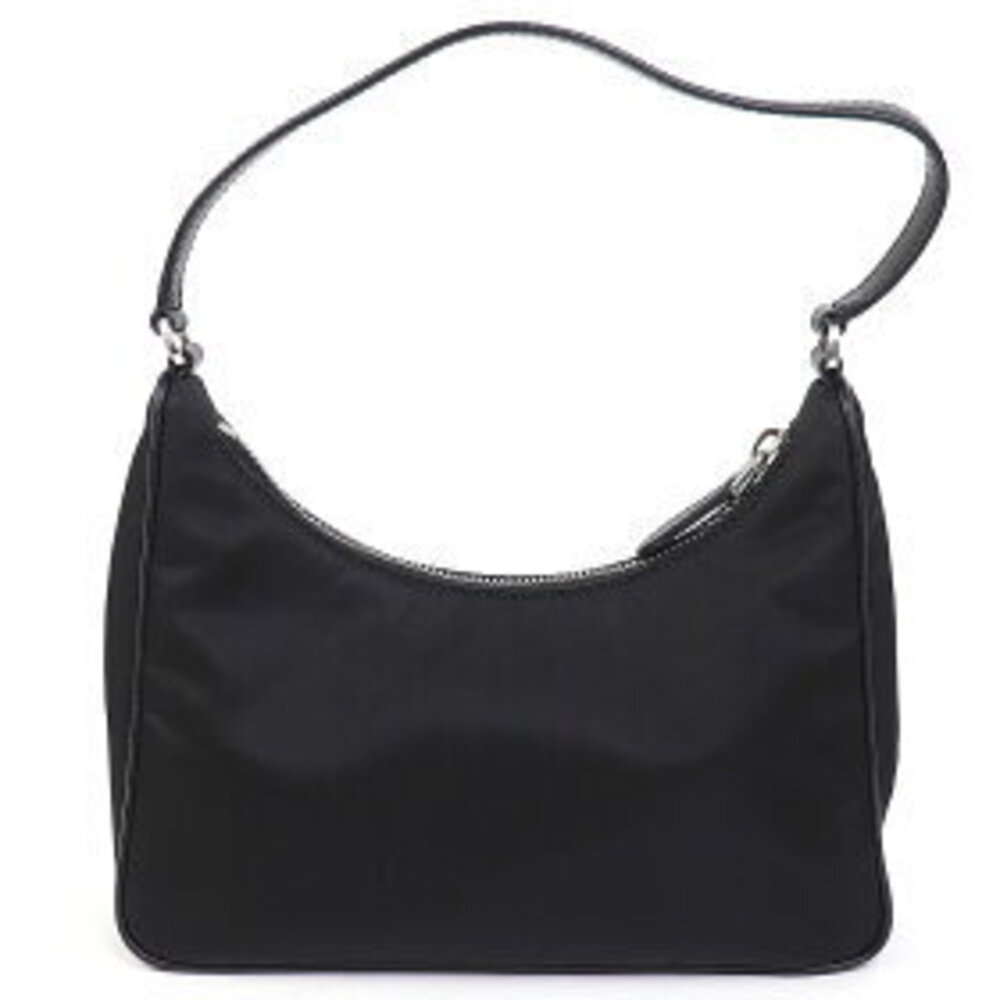 Prada Re Re Black Edition Logo Triangle Tessuto Bag - Picture 3 of 7